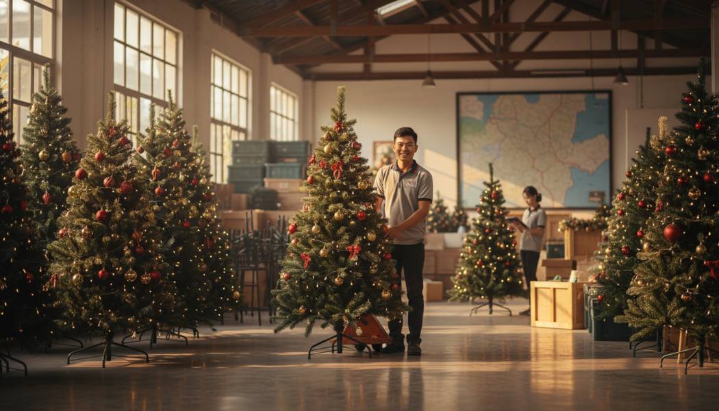 Dịch Vụ Cho Thuê Cây Thông Noel Tại Bình Chánh. Ảnh 1